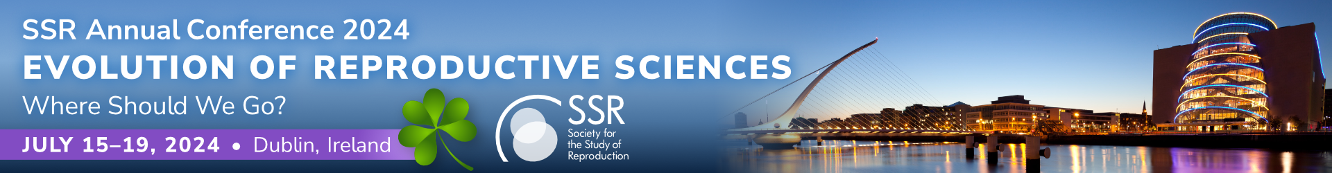 SSR 2024 Annual Conference  Event Banner