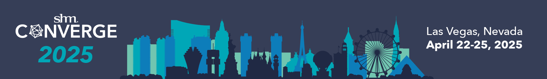 2025 SHM Converge Event  Event Banner