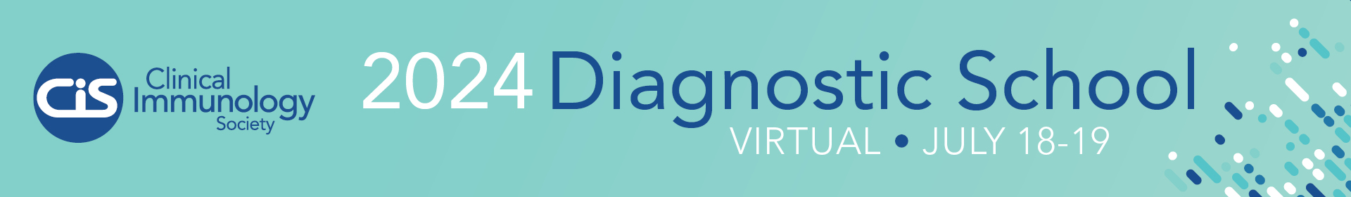 CIS 2024 Diagnostic School Event Banner