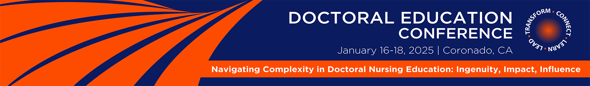 2025 Doctoral Education Conference Event Banner