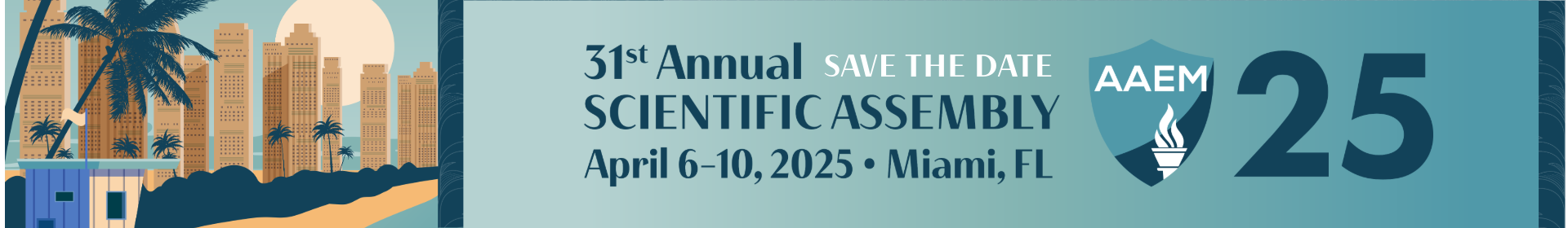 2025 Scientific Assembly Poster and Abstracts Submission Event Banner