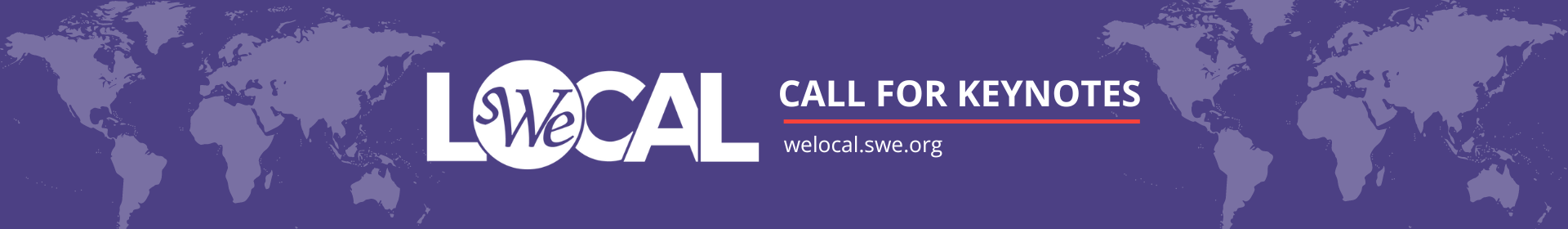 WE Local 2025 Prague Call for Keynotes Event Banner