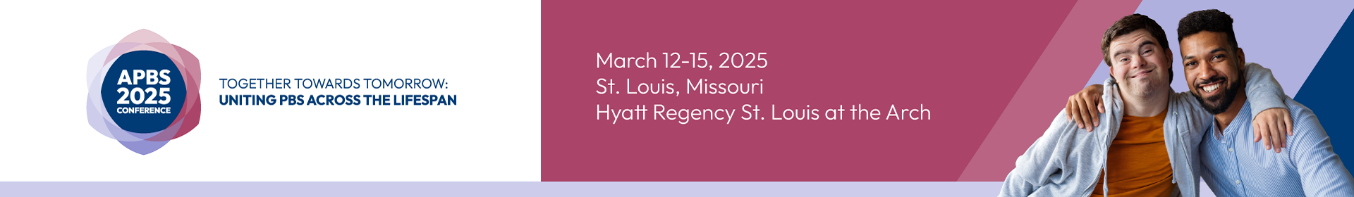 APBS  2025 Conference<br>Together Towards Tomorrow: Uniting PBS Across the Lifespan Event Banner