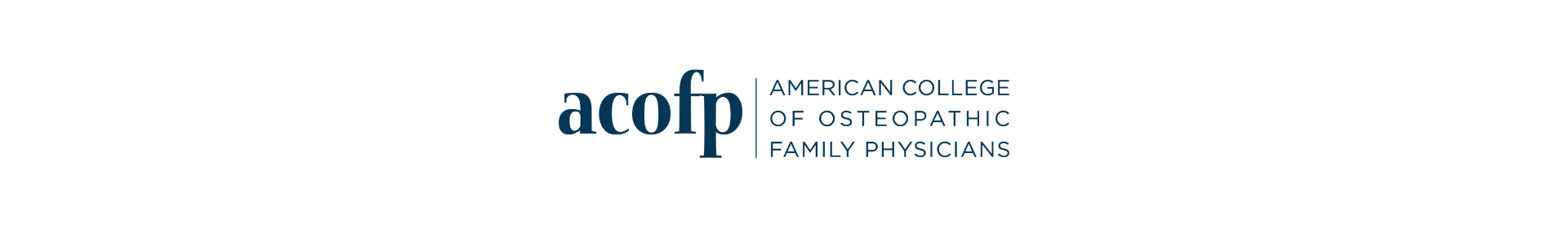 American College of Osteopathic Family Physicians Call for Content Event Banner