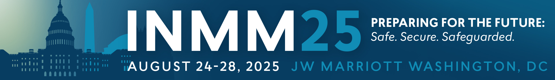 INMM 2025 Event Banner