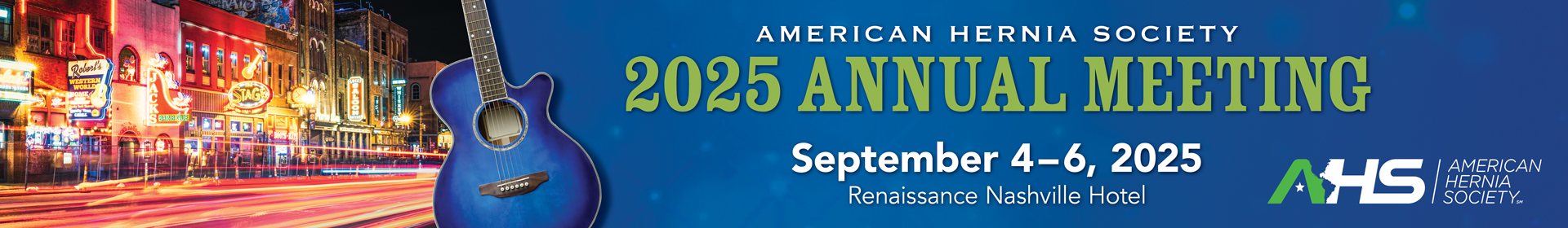 2025 AHS Annual Meeting Event Banner