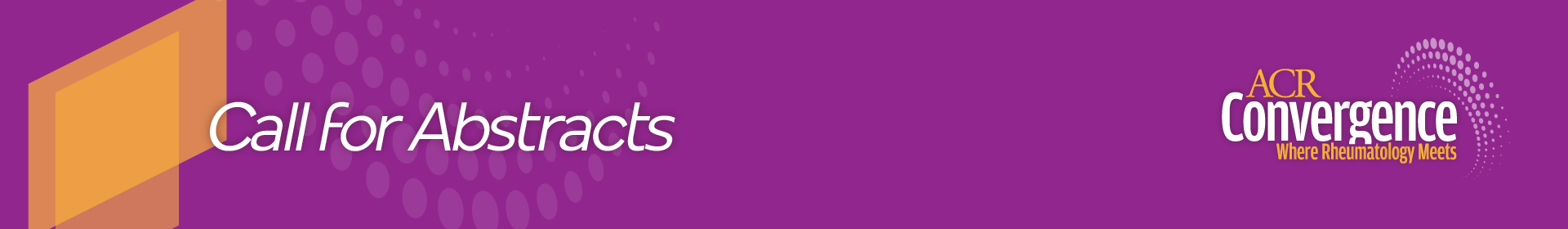 ACR Convergence Call for Abstracts