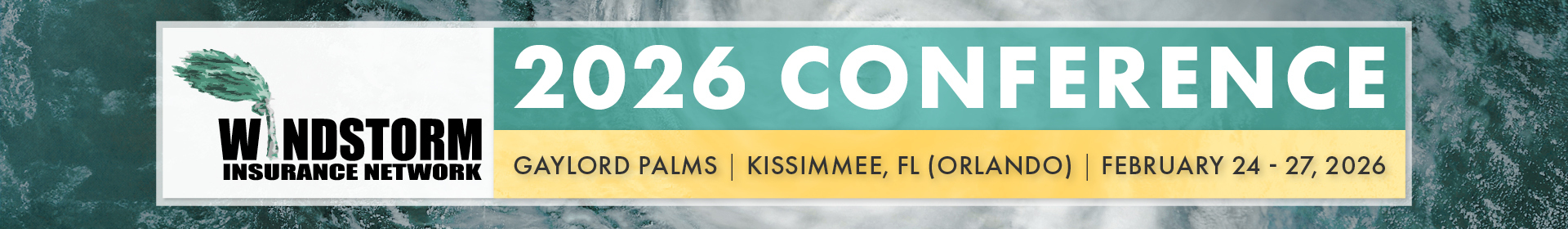 2026 Windstorm Insurance Conference Event Banner