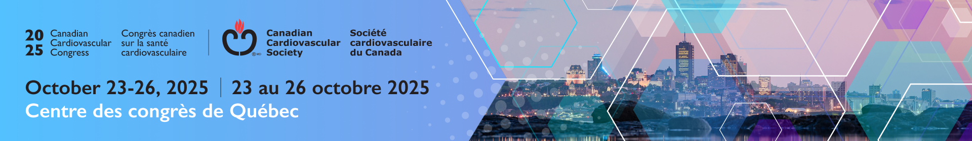 2025 Canadian Cardiovascular Congress Event Banner