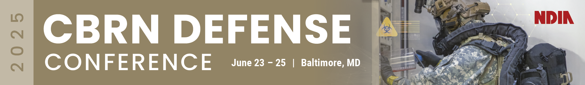 2025 CBRN Defense Conference  Event Banner