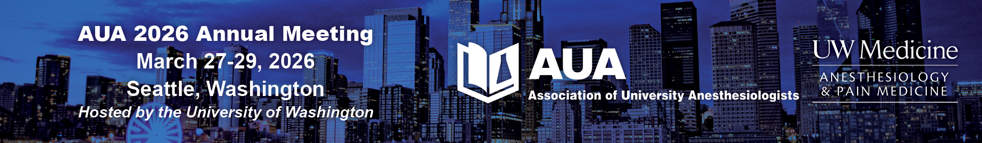 2026 AUA Annual Meeting Event Banner
