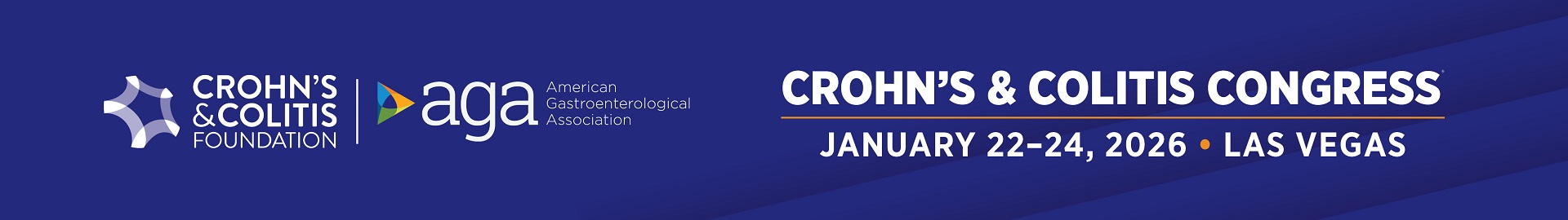 2026 Crohn’s & Colitis Congress Event Banner