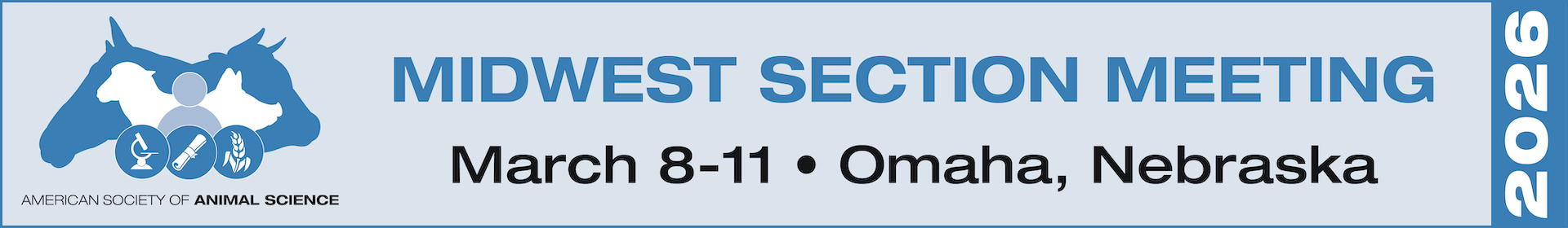 ASAS 2026 Midwest Meeting  Event Banner