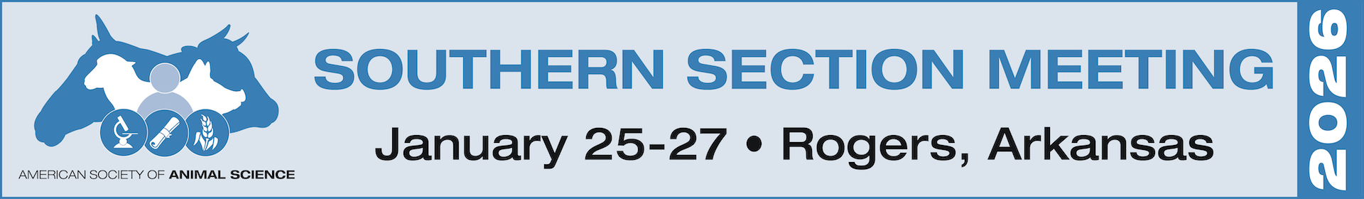 ASAS 2026 Southern Section Meeting  Event Banner