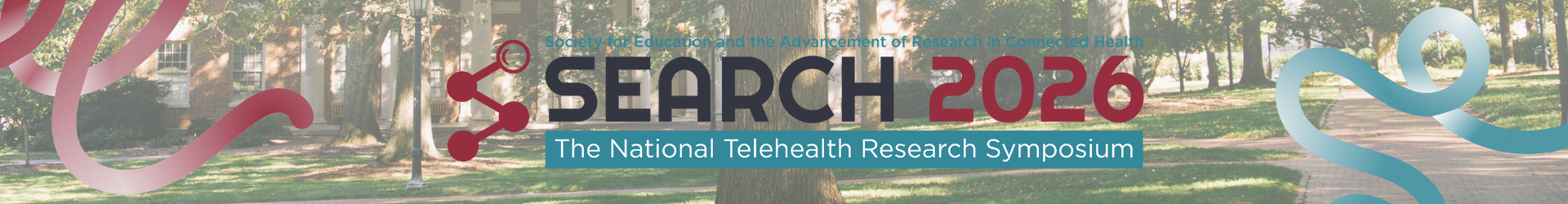 SEARCH 2026 - The National Telehealth Research Symposium Event Banner