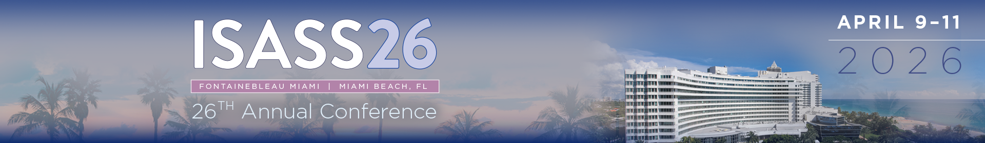 ISASS 26th Annual Conference Event Banner