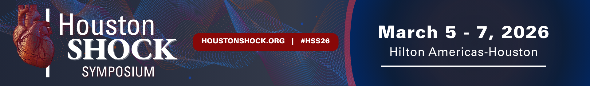 Houston Shock Symposium 2026 Event Banner