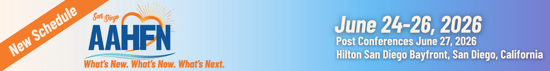 AAHFN Annual Conference 2026 Event Banner