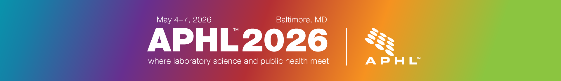 APHL 2026 Annual Conference Event Banner