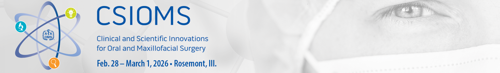 Clinical and Scientific Innovations for Oral & Maxillofacial Surgery Event Banner