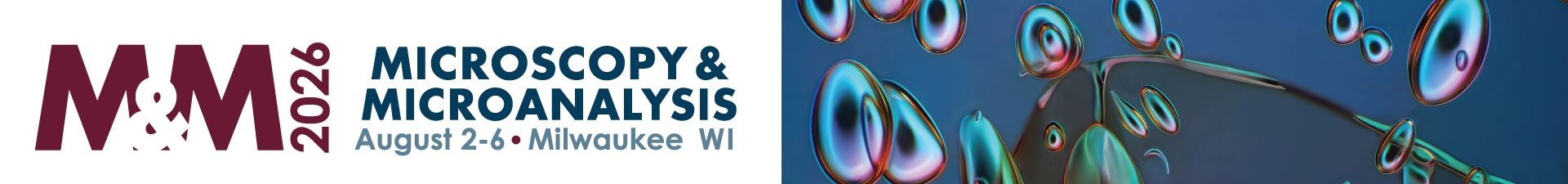 2026 Microscopy Society of America Event Banner