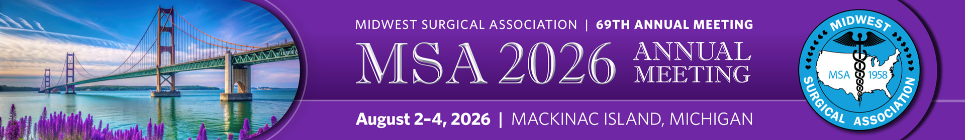 Midwest Surgical Association 2026 Annual Meeting  Event Banner