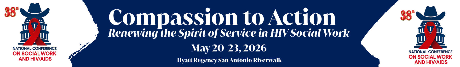 2026 Nat'l Conference on Social Work & HIV/AIDS Event Banner