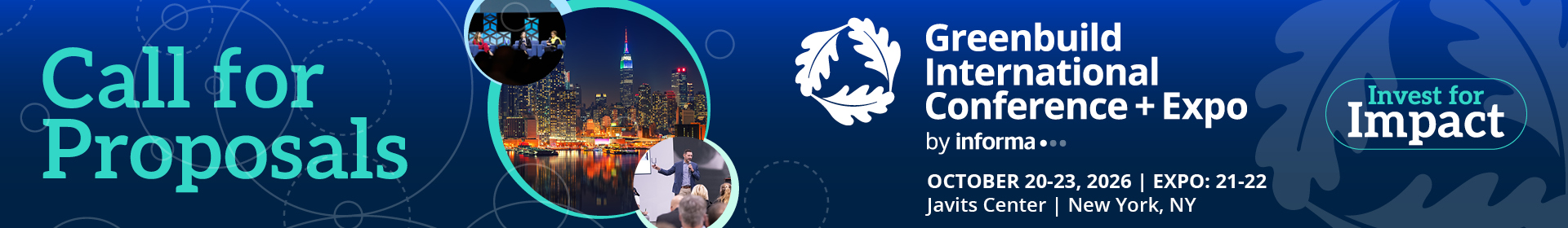 Greenbuild 2026 Event Banner