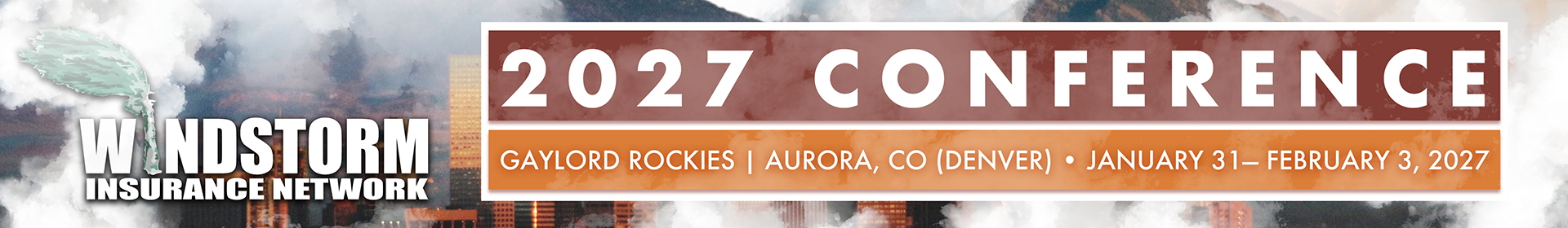 2027 Windstorm Insurance Conference Event Banner