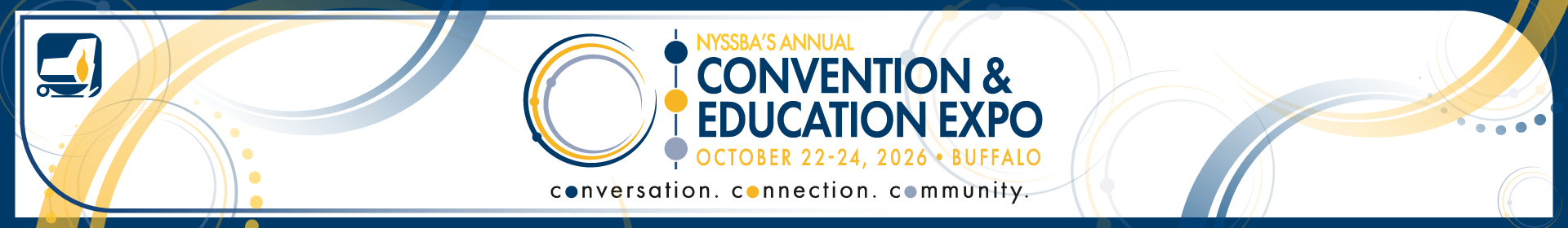 NYSSBA 2026 Annual Convention & Education Expo Banner