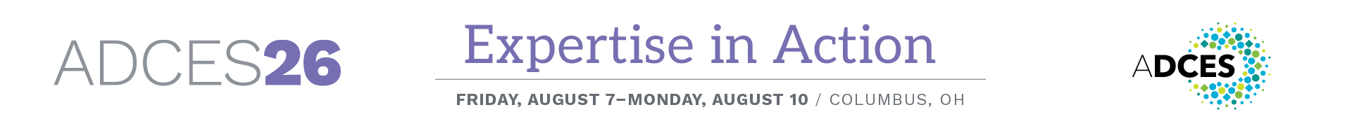 ADCES 2026 Annual Meeting  Event Banner