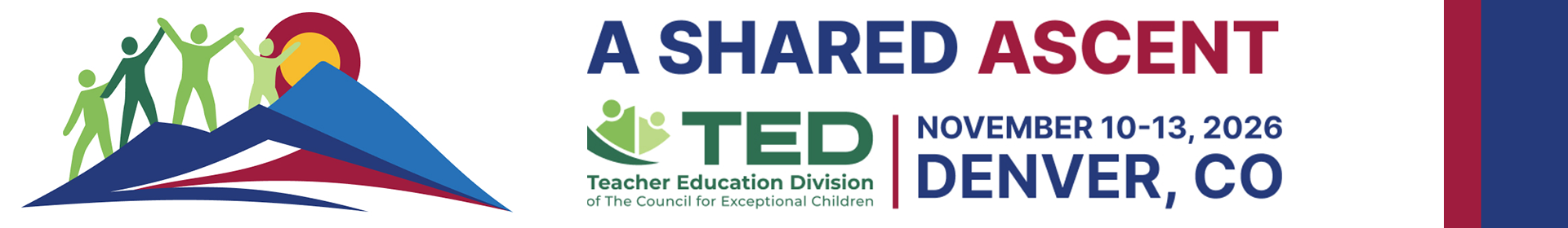 2026 CEC TED Conference Event Banner