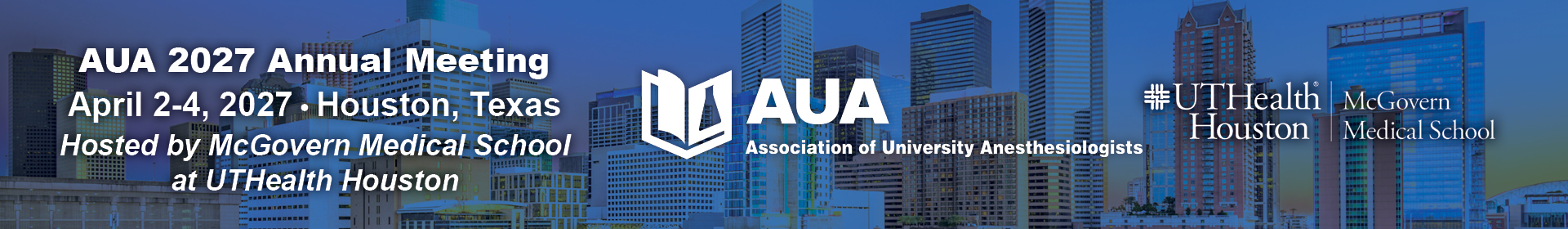 2027 AUA Annual Meeting  Event Banner