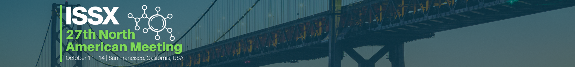 27th North American ISSX Meeting Event Banner