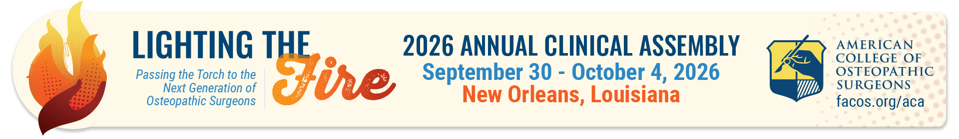 2026 ACA Posters Event Banner