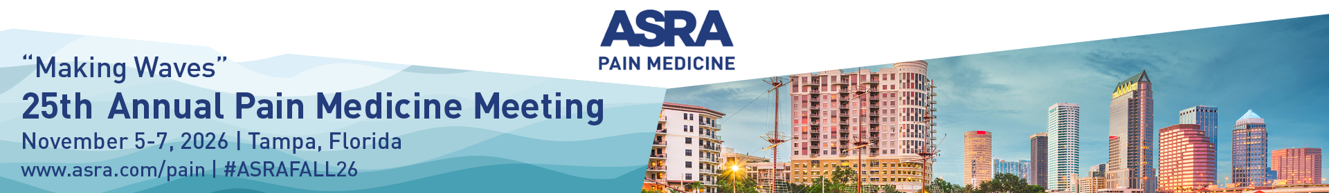 25th Annual Pain Medicine Meeting Event Banner