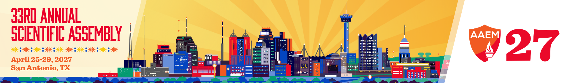 2027 AAEM Scientific Assembly Event Banner