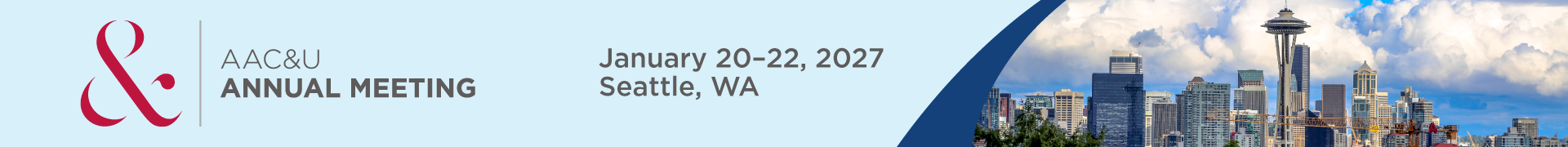 2027 AAC&U Annual Meeting Event Banner