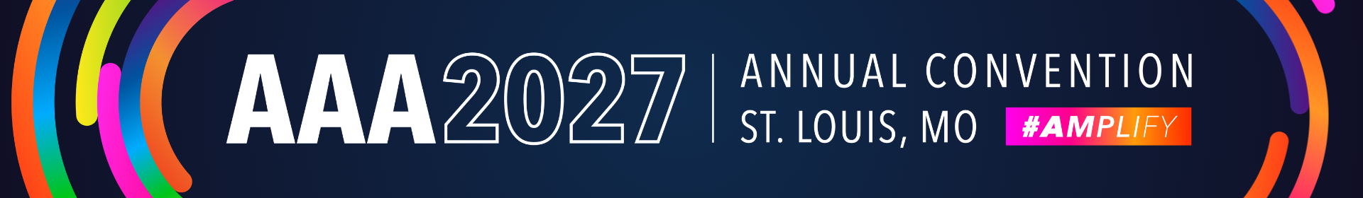AAA Annual Convention 2027 Event Banner