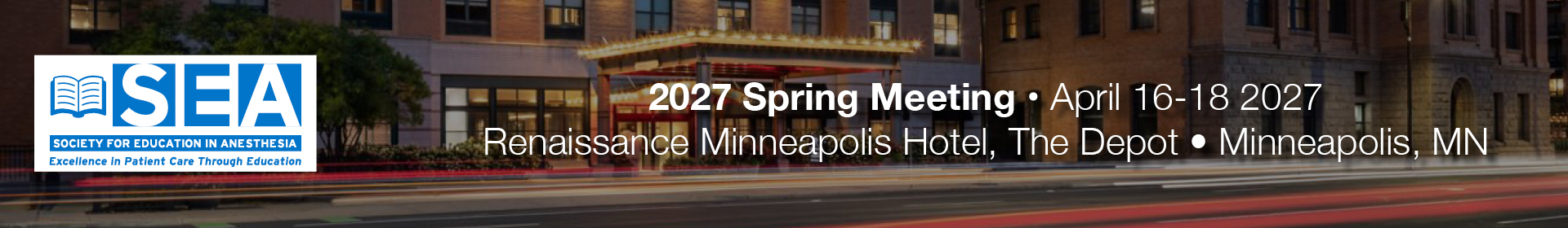 2027 SEA Spring Meeting Event Banner