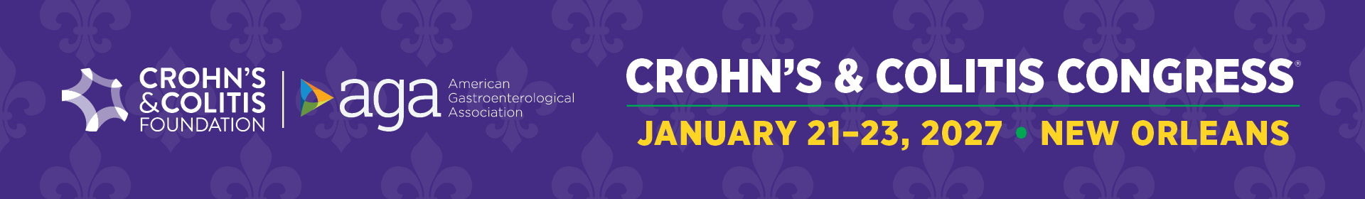 2027 Crohn’s & Colitis Congress Event Banner