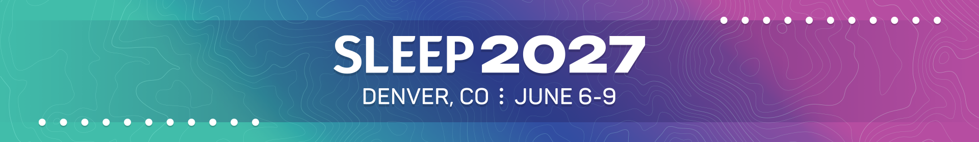 SLEEP 2027 Event Banner