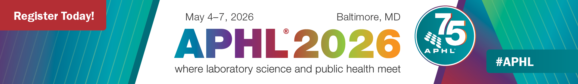 APHL 2026 Annual Conference Event Banner