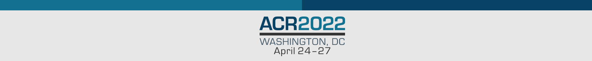 ACR 2022 Annual Meeting Event Banner