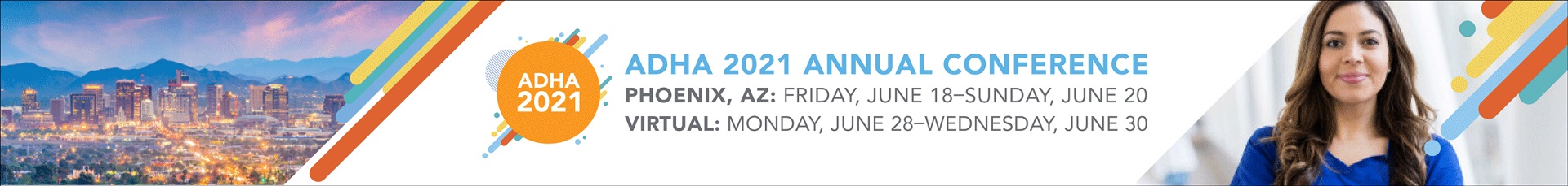 ADHA 2021 Annual Conference  Event Banner