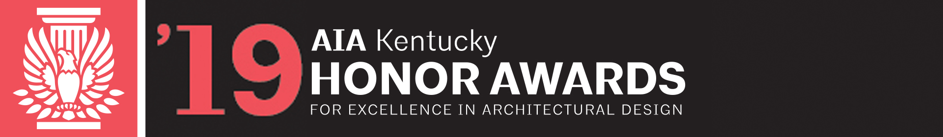 2019 AIA KY Honor Awards Event Banner