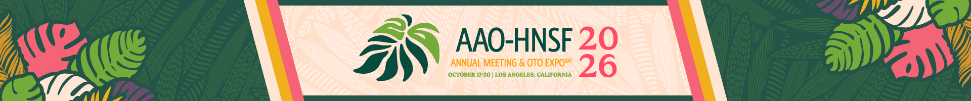 AAO-HNSF 2026 Annual Meeting & OTO EXPO Event Banner