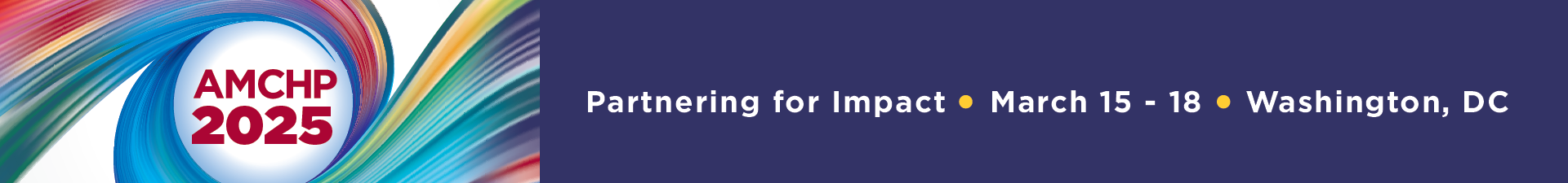 2025 AMCHP Conference Event Banner