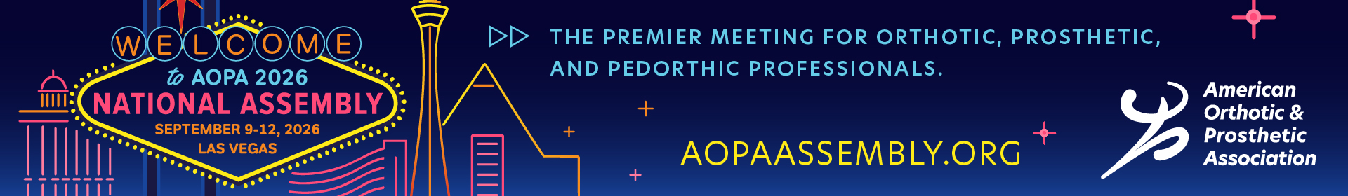AOPA 2026 National Assembly | September 9-12, 2026 | Las Vegas, Nevada