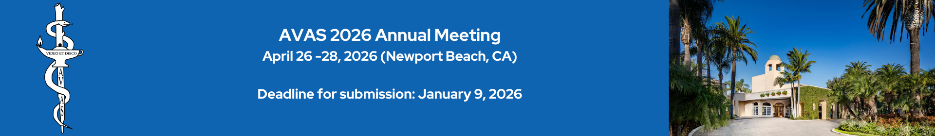 AVAS 2026 Annual Meeting Event Banner